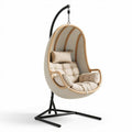 Sedia a dondolo sospesa in rattan per esterno – 90 x 80 x 120 cm