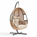 Sedia sospesa in rattan per esterni – 120 x 100 x 150 cm