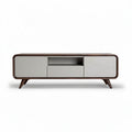 Mobile TV in legno con ripiani e cassetti per soggiorno – 150 x 40 x 50 cm